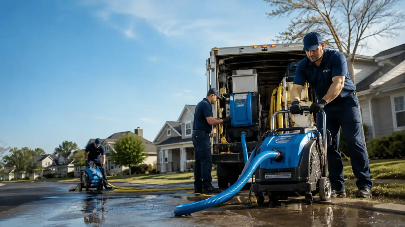 Flood Damage Cleanup in Mackinaw City, MI